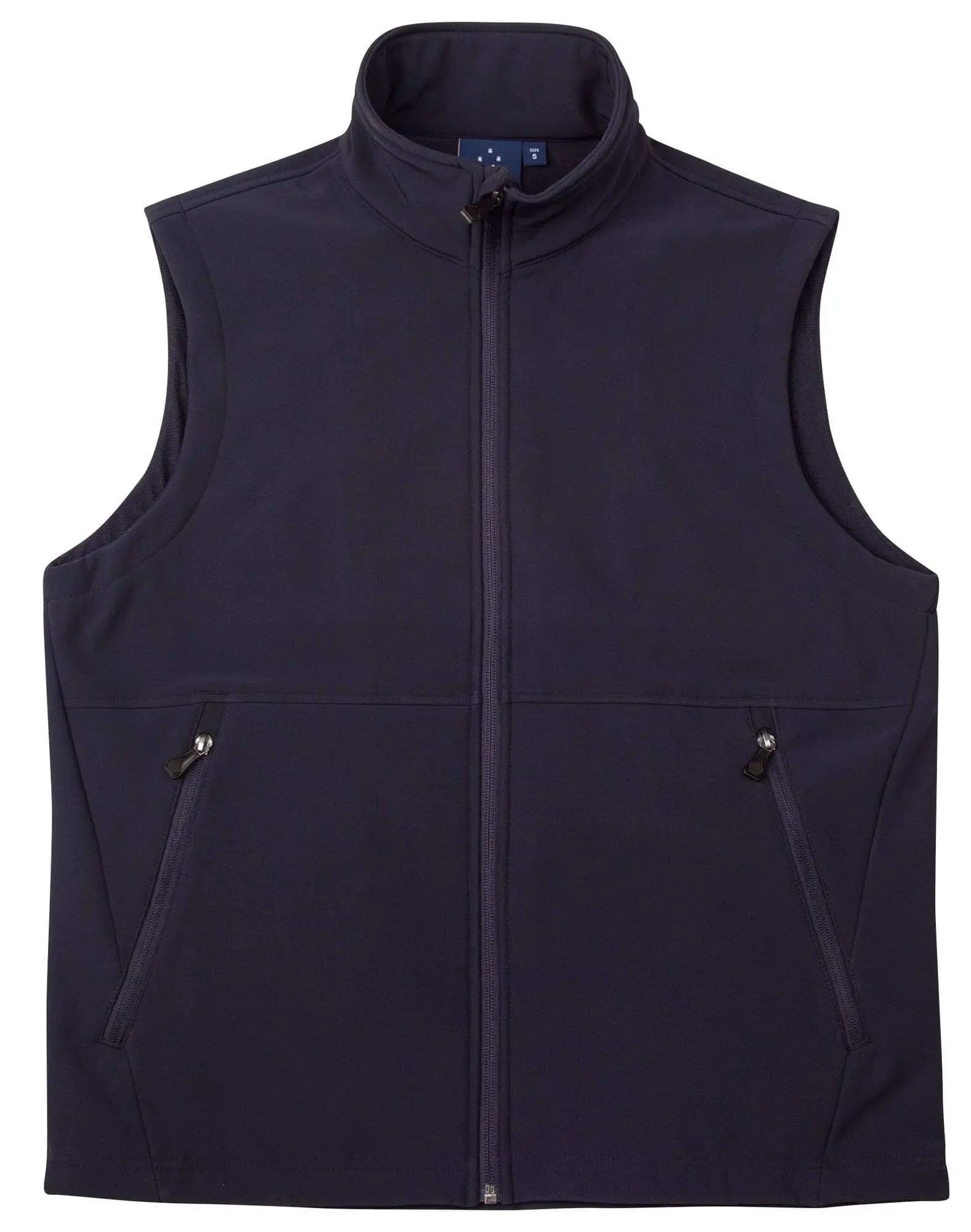 WINNING SPIRIT Softshell Vest Men's JK25 Casual Wear Winning Spirit Navy S